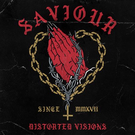DISTORTED VISIONS - SAVIOUR COVER ART
